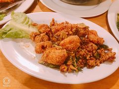咸蛋墨鱼-ZF Seafood Restaurant 卓峰海鲜餐