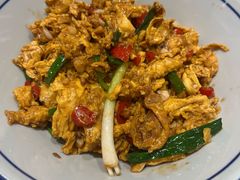 香醋炒土鸡蛋-荆九爷爆炒桥头三嫩(浙大店)