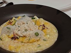 蟹肉意式节瓜烩饭-AZUL by FUEL蓝色·法式酒馆(琶醍店)