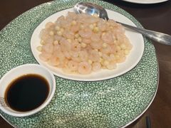 鸡头米炒虾仁-苏城小院·园林精致苏州菜(斜塘老街店)