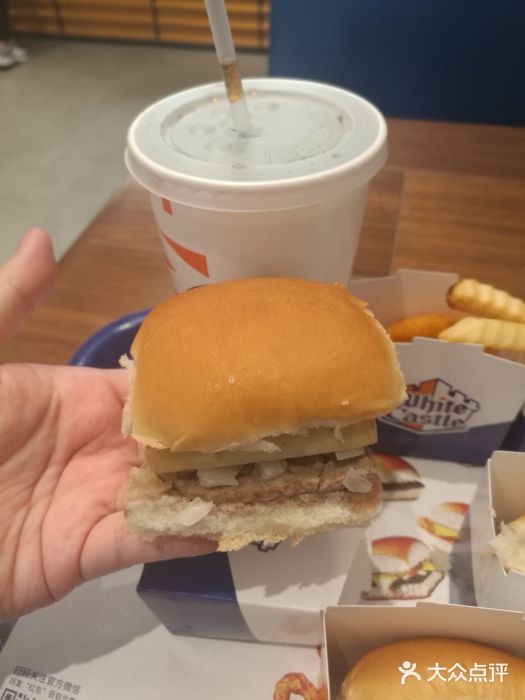 white castle白色城堡迷你汉堡(静安丰盛里店)图片