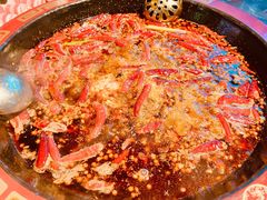 牛油红锅-蜀辣居鲜货老火锅(红牌楼店)