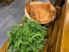 炸腐竹片-京门老爆三·铜锅涮肉 爆肚(望京店)