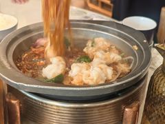 粉丝裹虾-绿茶餐厅(滨海万达广场店)