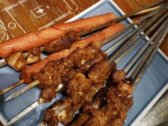 鲜羊肉串-小俩口烧烤东北菜(双井店)