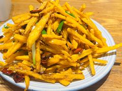 干煸藕丝-静一餐厅·湖北菜(前门店)