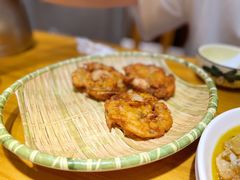 手工虾饼-丁记盐蘸牛肉·新杭菜(河东路店)