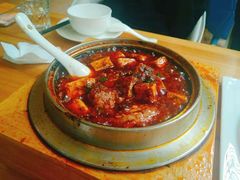 麻婆豆腐烤脑花-周三的情书花园餐厅(江北店)