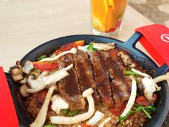 炙烤澳洲西冷牛排铁锅饭-必胜客(增城广场店)