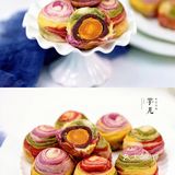 ㊙️详细彩色蛋黄酥攻略❗️层层分明🔥一碰掉渣❗️💯💯