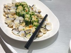 蒜蓉沙白蒸丝瓜-广东道至正餐厅(区庄店)