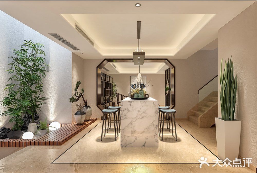 260平别墅装饰，营造一个温馨的书香之家！