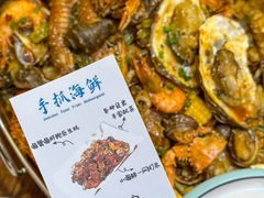 -东来菜馆•手抓海鲜家常菜•海鲜锅贴(鸽子窝店)