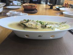 雪里蕻烧黄鱼仔-新荣记(西溪湿地店)