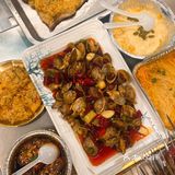 推荐点这个油饼,上面的蘸料不要太好吃