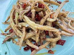 干煸鱿鱼-庆山饭店·海鲜饺子家常菜(北戴河黑石路店)