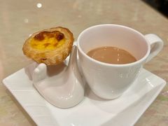 餐后葡挞配奶茶-8餐厅(新葡京酒店)