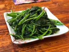 虾酱炒地瓜叶-陈记汤饭(水巷口店)