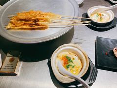 鱼子酱虾仁干贝烤鸡蛋-烎记烧烤(蓝天花园店)
