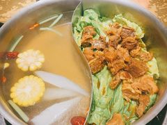 牛腩鸳鸯锅-手选潮汕鲜活牛肉火锅(二七广场店)