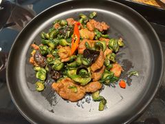 小脆瓜炒雪花猪肉-闽和南(深圳万象城店)