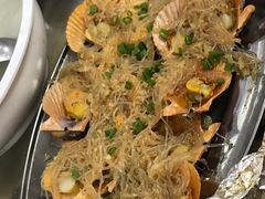 蒜蓉粉丝蒸扇贝-大众海鲜加工大排档(金海湾大道店)