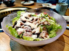 蘑菇芝士色拉-炼火烤肉店