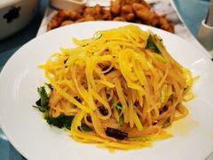炝拌土豆丝-大连湾旭日·家宴·海肠捞饭(马栏广场店)