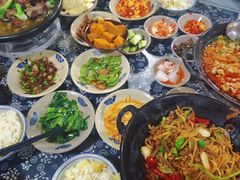 干锅牛肉丝-张关合渣(航空大道店)