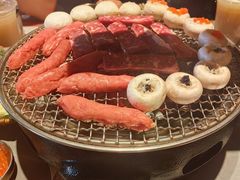 -草家酱蟹炭火烤肉店(珲春南路一店)