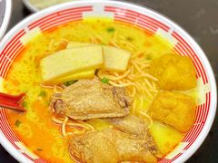 缅甸辣沙椰香鸡面-东京小食馆(三盏灯店)