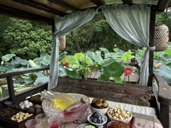 -摇橹船上船码头