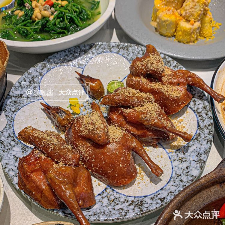 深圳米其林一星粤菜馆!黑豆腐好好吃啊!