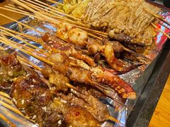 -路边摊小炉子烧烤