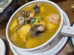 -东来菜馆•手抓海鲜家常菜•海鲜锅贴(鸽子窝店)