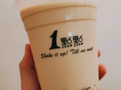 燕麦黑糖乌龙奶-1点点(蓝村店)