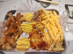 新小吃拼盘-百事喜乐炸鸡铺(合肥首店)