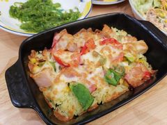 蒜香培根芝士焗饭-萨莉亚意式餐厅(灵芝站中洲店)