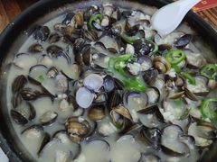 蒸沙蚬-大赤坎肥仔强烧味海鲜餐厅(大赤坎店)