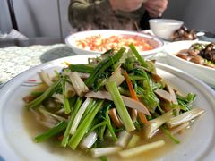 水芹炒香干-旺山·浪头人家