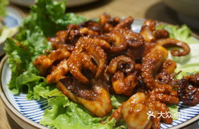 Sizzling Pork and Octopus