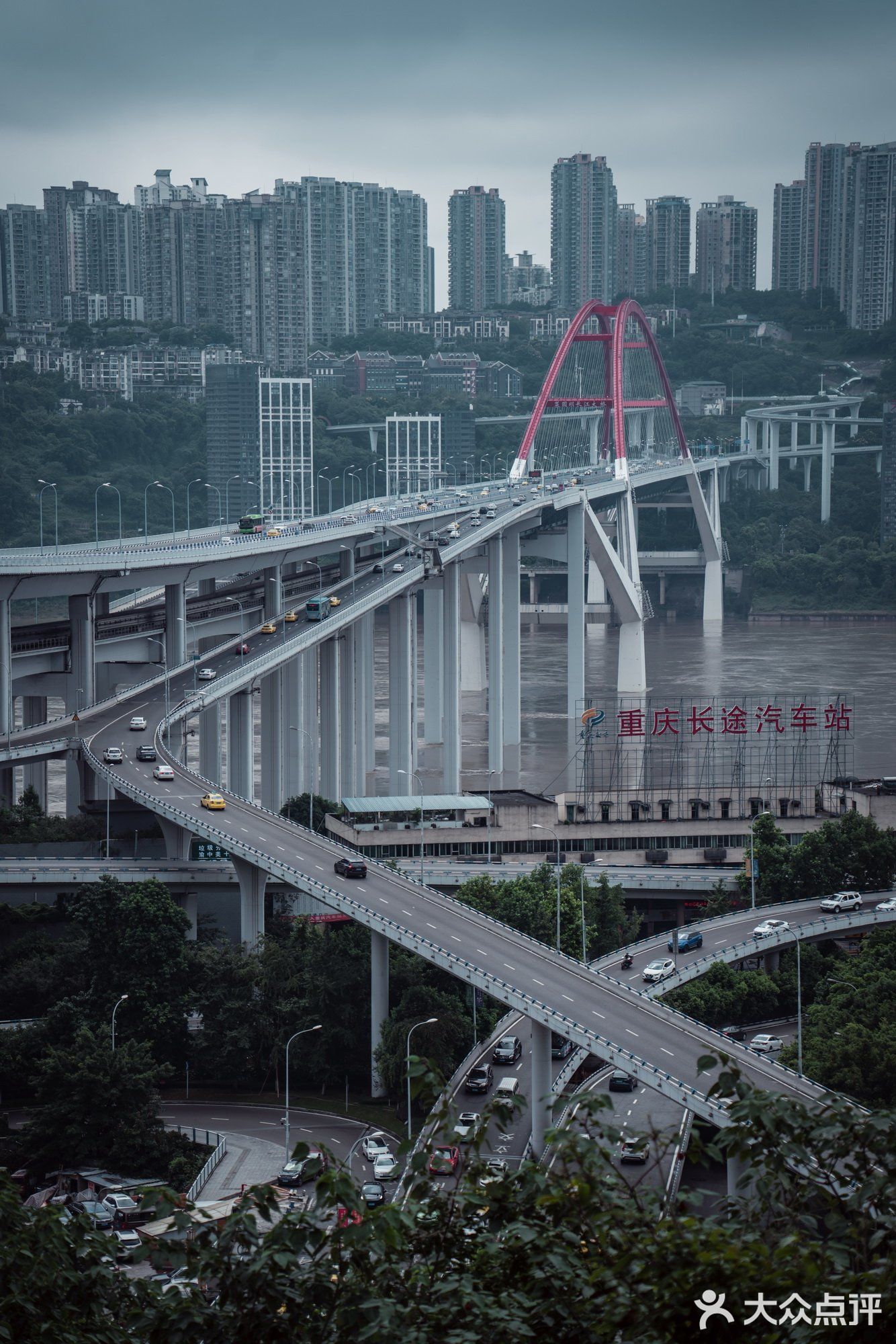 重庆菜园坝立交桥,怎么拍都好看的桥