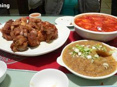 骨棒、土豆泥、牛腩柿子-吴记酱骨炖菜馆(西大直街店)