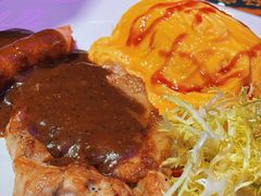 黑椒鸡扒饭-龙记·香港茶餐厅(海上世界店)