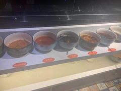 自助调料区-南城十里潮汕鲜牛火锅·鲜虾生滚粥(融汇老商埠店)