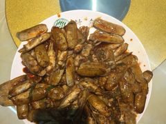 辣炒海蛏子-天津乾毓德饭庄·清真传统炒菜·海鲜烧烤(咸阳路店)