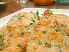 韭菜煎虾饼-阿伟海鲜楼·福建菜(延寿店)