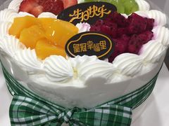 -皇冠幸福里动物奶油生日蛋糕(宗关地铁店)