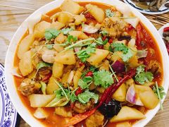 大盘鸡-西北朗益和穆斯林餐厅