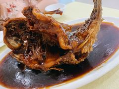 罾蹦鲤鱼-奥华餐厅·老张记(台基厂店)